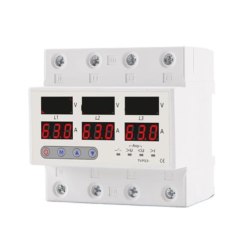 Relais de protection triphasé 380V 63A contre les surtensions