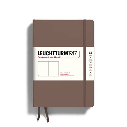 Image of LEUCHTTURM1917 - Notebook Hardcover Medium A5-251 Numbered Pages for Writing and Journaling (Warm Earth, Plain)