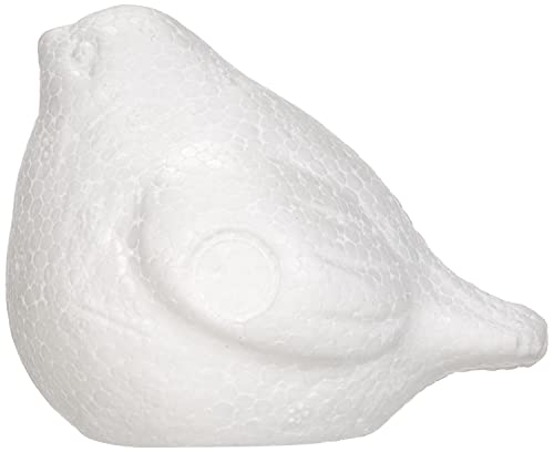 Rayher 3346900 Oiseaux en Polystyrène, 5 cm
