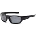 Naga Sports Youth Teenager UV400 Polarized Sunglasses for Baseball, Softball, Running, Fishing, Biking - Kids Ages 6-14 (POLARIZED Grey Lens Black Frame)