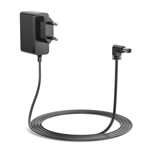 Bouge Cavo di ricarica compatibile con Stihl FSA 45, HSA 45, BGA 45, funzionamento a batteria, tagliasiepi, alimentatore di rete da 22,5 V, ricambio per cavo di alimentazione LK 45, nero, cavo di