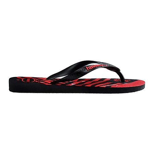 Havaianas Men's Finger Slipper Flip-Flop, Black/Black, 63