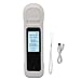 Alcohol Tester, Professional Alcohol Tester High Accuracy Multifunctional USB Charging Portable for Home (White)
