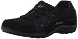 Skechers Sport Women's Breathe Easy Glimmered Up Fashion Sneaker,Black Gilmmer,7.5 M US