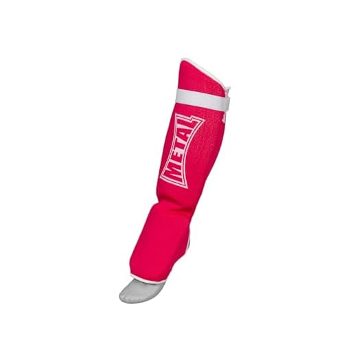 Metal Boxe MB153 - Espinilleras de boxeo, color rosa, talla S