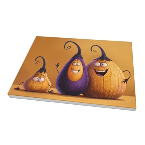Peinture murale Aubergine surprise tableau d'art chic 30x40 - 3