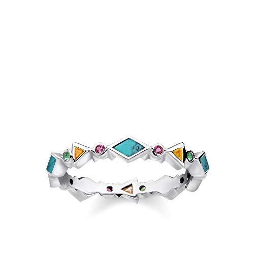 Bague Thomas Sabo en argent et cristaux colorés, le cadeau idéal pour marquer un moment unique