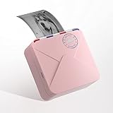 Phomemo M02S Mini impresora de bolsillo Bluetooth 300dpi térmica impresora móvil compatible con iOS y Android para Plan Journal, organización, notas de estudio, fotos, color rosa