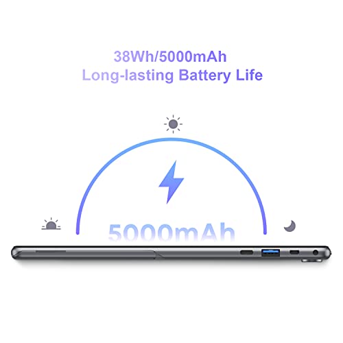 CHUWI UBook Xpro 2-in-1 Tablet 13,0 Zoll, Windows 11 Core i5 10210Y Tablet PC, 8 GB RAM +512 GB ROM, 2160 x 1440 IPS, 2,4 G / 5 G WiFi/Dual-Kamera / 5000 mAh/HDMI / USB3.0 / BT 4.2 – Bild 7