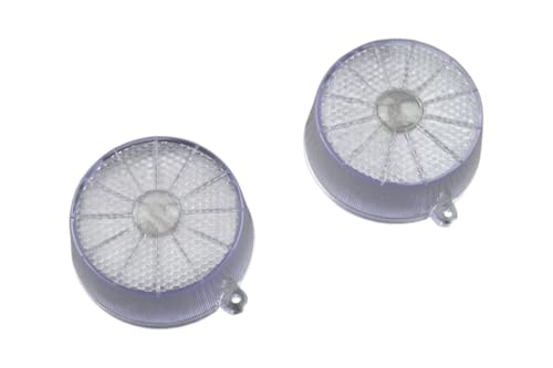 aVDB-moto Paar BREMSLICHT-ABDECKUNG kompatibel mit APRILIA Tuono 1000 RP 2001-2005, RSV 1000 Mille 1998-2000, RSV 1000 2001-2003 (Teintée)