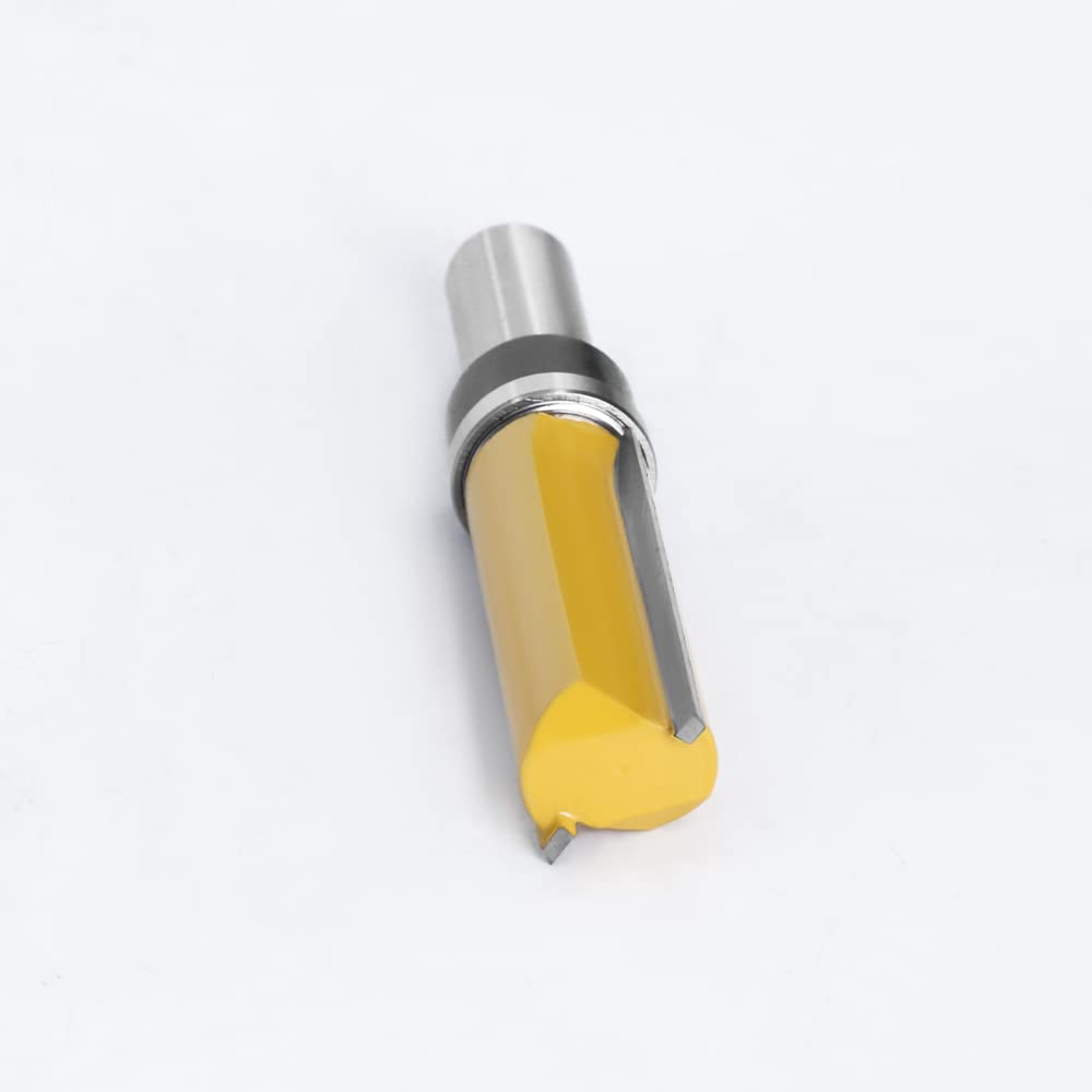 2-calowy frez do przycinania zlicowanego, frez szablonowy z węglika wolframu do obróbki drewna, 1 szt.(12mm Shank)