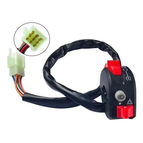 Guidon interrupteur de moto et bouton de commande de remplacement universel - 4