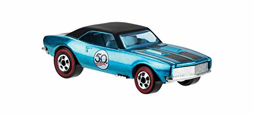 Image of Hot Wheels 50th Anniversary Redline Series 1 /64 Diecast Metal Cars with Button (Multicolour) -Set of 5