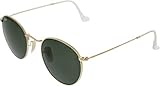 ray ban rb3447 round metal 001 round gold sunglasses  Ray-Ban Lunettes de soleil ROUND Métal Doré RB3447 RB3447 001