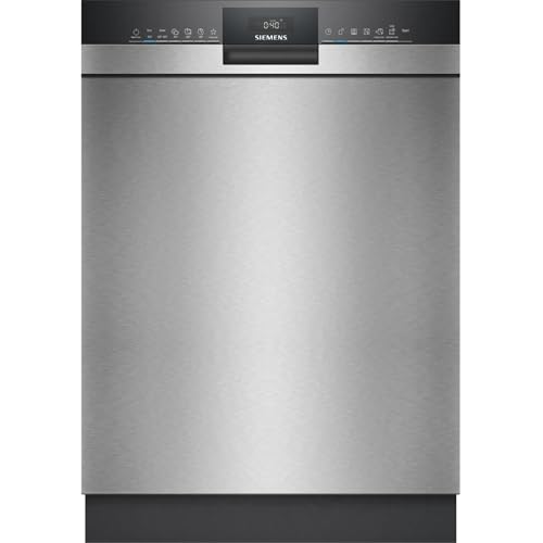 Siemens SN43ES22CE iQ300 - Lave-vaisselle intelligent, 60 cm, fabriqué en Allemagne, tiroir à couverts, varioSpeed Plus, paniers flexibles, séchage...