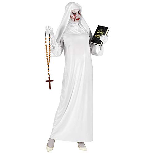 GHOSTLY NUN (tunic, headpiece, gloves) - (M)