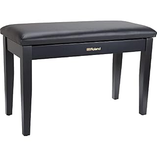 Roland RPB-D100BK Banc de Piano Taille Duo Finition Noir satiné avec Assise Plastique et Compartiment pour partitions-RPB-D100BK, 1 - Les Beatles, Paul McCartney, John Lennon, RIngo Starr, George Harrison