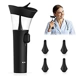 KAUGIC Ear Wax Removal Kit, One-Hand Control Ear Cleaner Earwax Remover, Manual Ear Irrigation Flushing System with 7M Water Pressure & Soft Silicone Tip, Safe Ear Cleaning Tool for Home Use