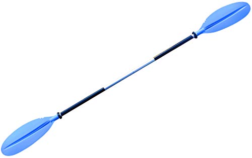 MORGEN SKY パドル カヤックパドル ダブルプレード アルミパドル 2ピース分割 kayak用 親子揃い ツーリング フィッシング ボートオール アルミ合金 軽量 収納便利 BR01