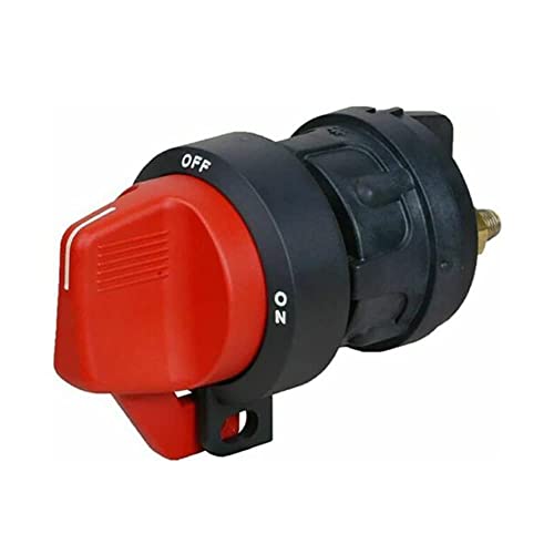 Yacht RV marine interrupteur de mise hors tension 12V 300A avec poignée rouge