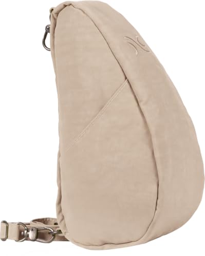 Image of AmeriBag Healthy Back Bag 10 inch Nylon Crossbody Sling Baglett | Organized Ergonomic Shoulder Bag for Everyday Use, Travel & Walking Comfort