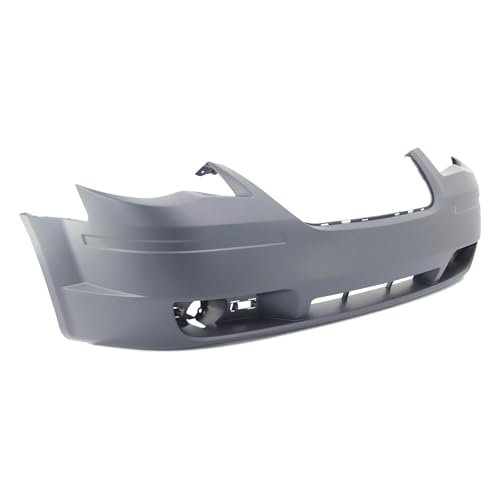 Image of For Chrysler Town & Country 2008-2010 Front Bumper Cover | Primed, Without Parking Sensor Holes, Ready to Paint, OEM 1BG23TZZAB, CH1000927