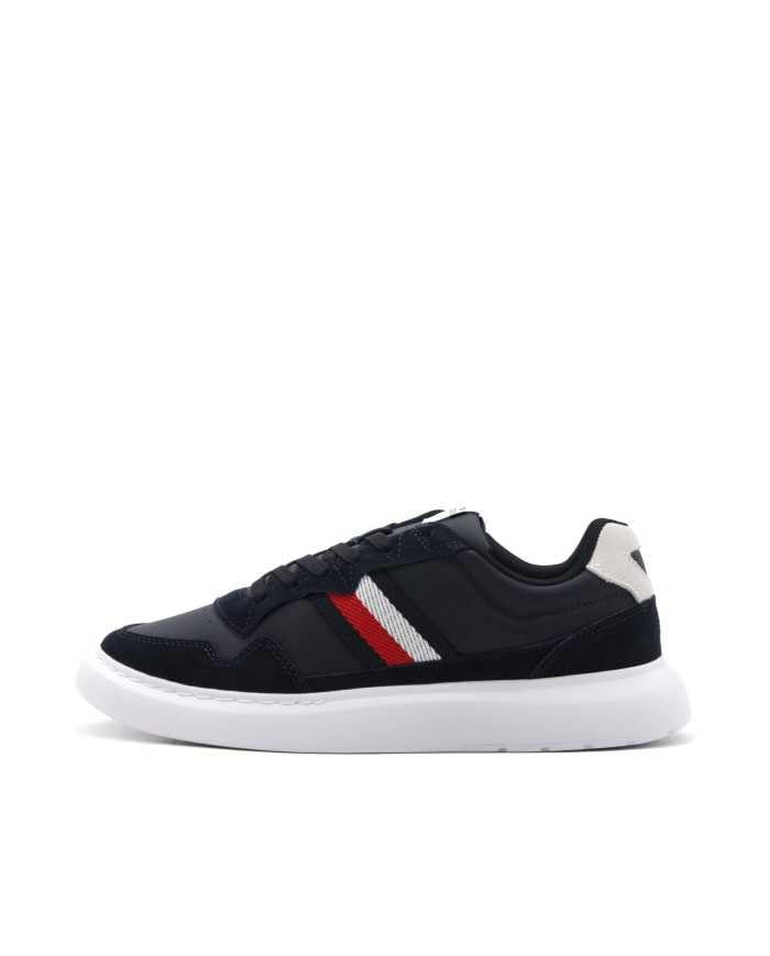 Tommy Hilfiger Light Cupsole LTH Mix Stripes Fm0fm04889, Zapatilla con Suela Hombre