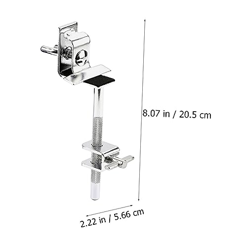 Soporte de sujeción para Cowbell para tambor, accesorio de inclinación resistente para músicos miniatura 5