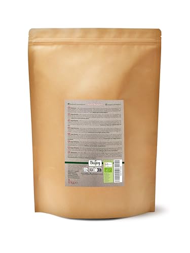 Biojoy BIO-Hagebuttenschalen getrocknet (1 kg), ganz, ideal für Hagebuttenschalen-Tee (Rosa canina)