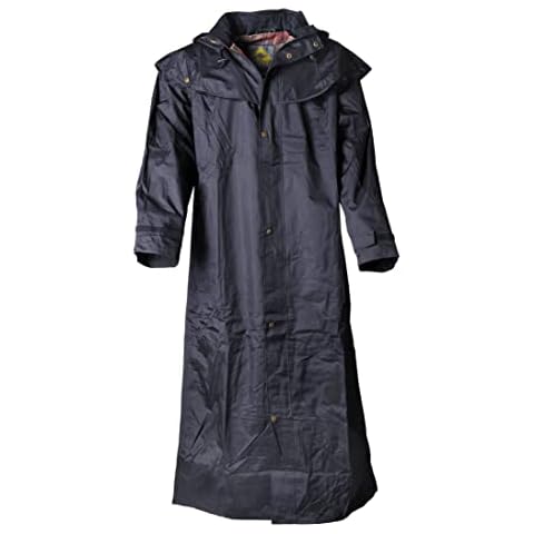 Black Roo Stockman Coat Various Sizes black Size:XXXL Cover