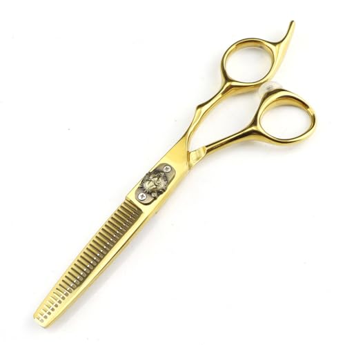 Ciseaux de coupe de cheveux anti-fourches en acier pour barbier