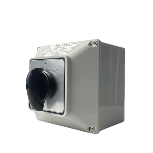 Interruptor de leva LW26-63A unipolar de 690V giratorio con caja