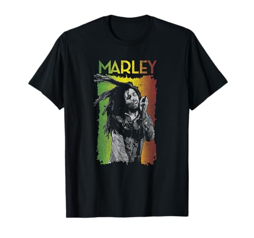 Photo officielle Bob Marley chantant T-Shirt