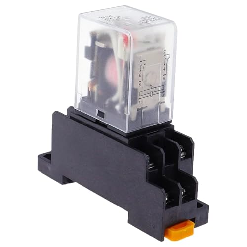 Relais de puissance HH62P DC 36V à 8 broches pour commutation stable