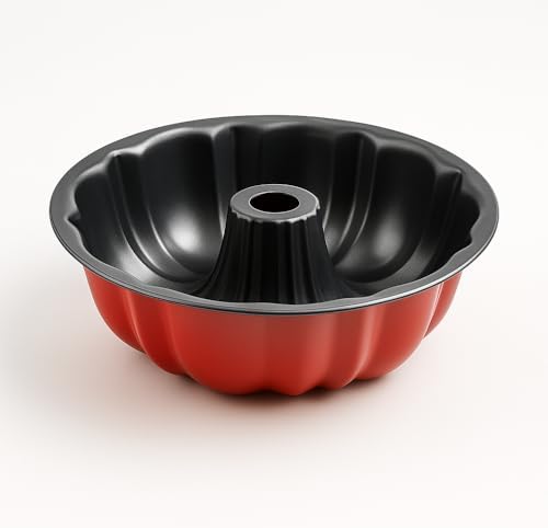 Forma Assadeira de Furo Central 24 cm Antiaderente para Bolo e Pu...