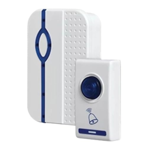 Campainha Digital Sem Fio Bivolt Com Pilha Alcance 10 Metros 32 Toques Premium JMJ Comércio (Modelo
