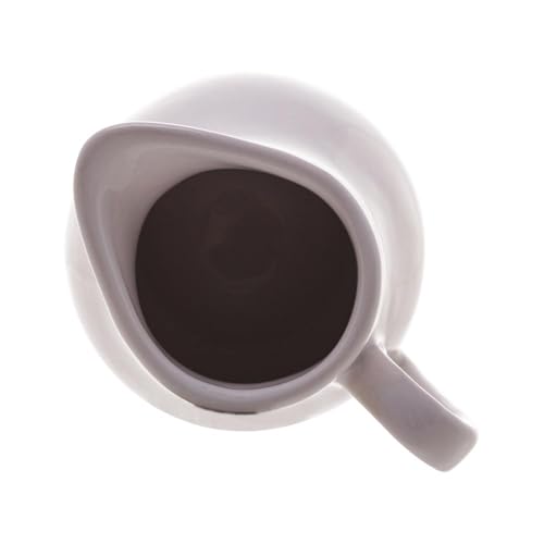 Leiteira de Porcelana Clean Branca 190ml - Lyor