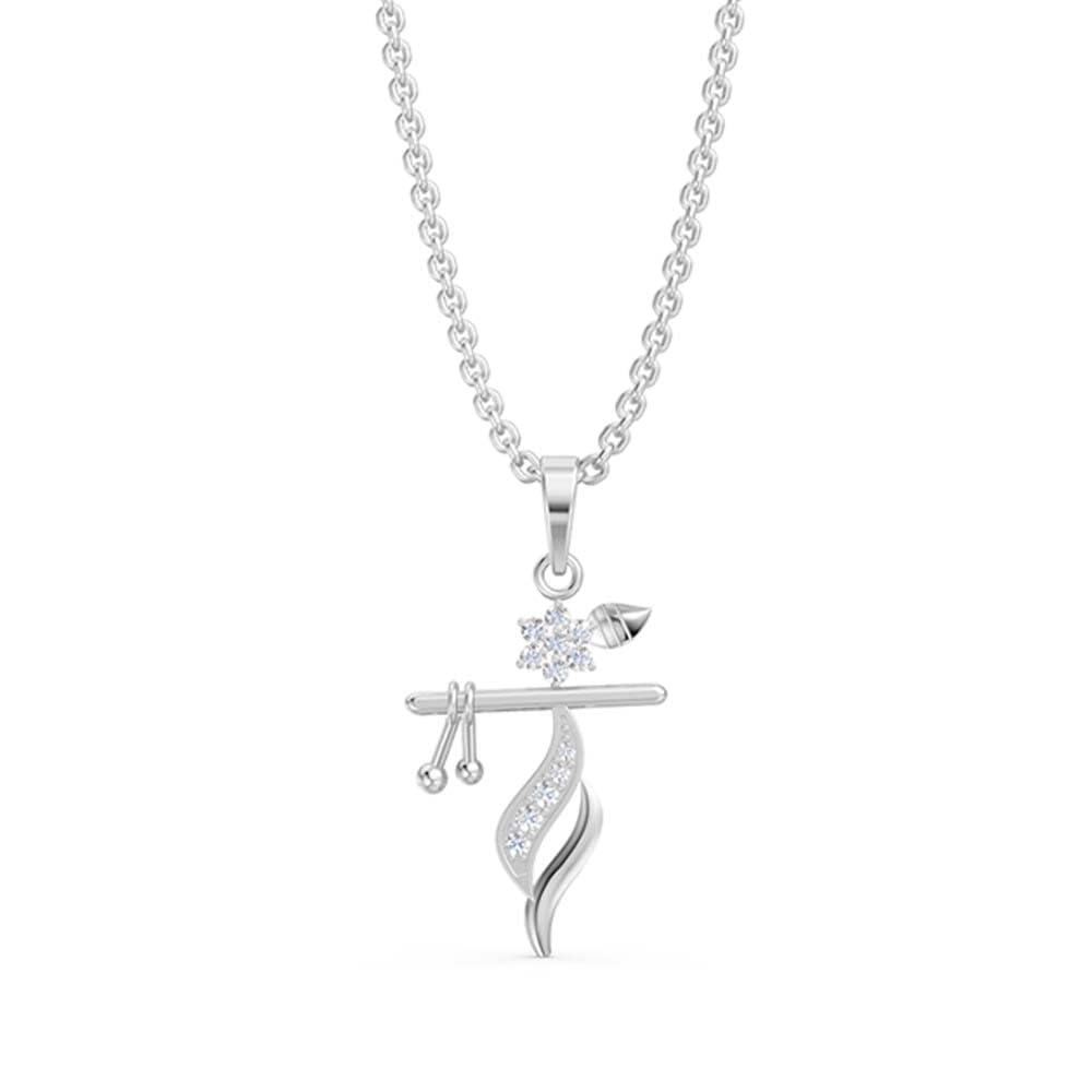 miss highness 925 Silver Beautiful Diamond-Look Pendant for Women & Men | Trendy & Luxury, Adjustable & Comfortable, Stylish Jewelry Gift for Women-picture-32