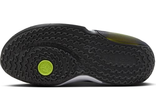 Nike Air Zoom Crossover 2 Big Kids' Basketball Shoes (FB2689-001, Black/Volt/Anthracite/White) Size 6.54