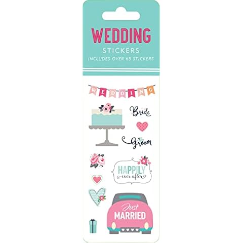 Wedding Sticker Set with 65 Decorative Stickers Cover