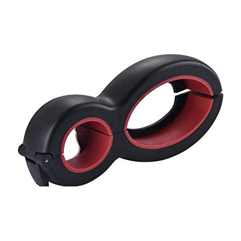 6 in 1 Magic Kitchen Multi Function Jar Twist Bottle Can Opener, 6 in 1 can opener and 5-in-1 Bottle Can Opener, All in One Jar Gripper Can Wine Beer Lid Twist Off Jar Opener Claw Cover