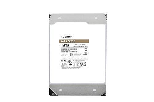 Toshiba N300 16TB NAS 3.5-Inch Internal Hard Drive - CMR SATA 6 GB/s 7200 RPM 512 MB Cache - HDWG51GXZSTA - Image 6