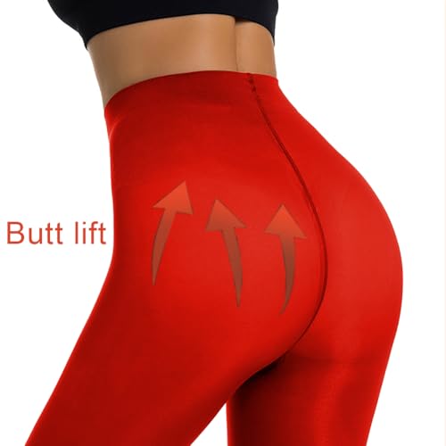 Image of Womens 40 Den Opaque Control Top Tights, High Waist Pantyhose