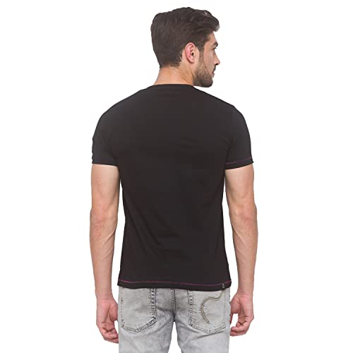 Image of Being Human Bean Green Regular Fit Round Neck Men's T-Shirt Clothing