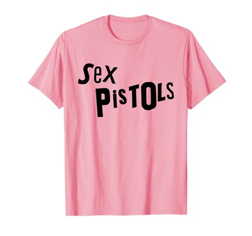 Image of Sex Pistols Official Black Logo T-Shirt