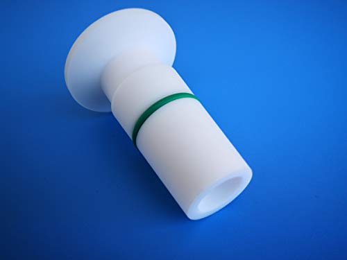 Image of PTFE 24 /40 to KF25 Flange Adapter with Viton O Ring Bore 13mm at USA Warehouse