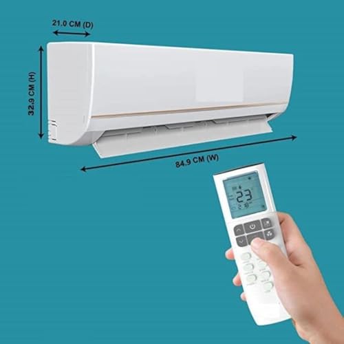 Image of Runing mood Air Conditioning Dust Cover Embroidery Designer Ac Cover for Indoor Split Ac 1.0 Ton Designer Ac