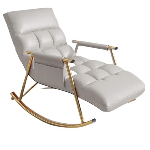 TOWINE Couch Recliner Household Lazy Chair Rocking Chair Single Chair Leisure Balcony Bedroom Sofa Modern Simple Lazy Sofa Lounge Chair for Bedroom Living Room (Color : I, Size : 55.1 * 23.6 * 21in)