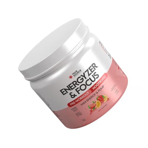 Pré Treino Energyzer & Focus - Sabor Fruit Punch 360g - True Source