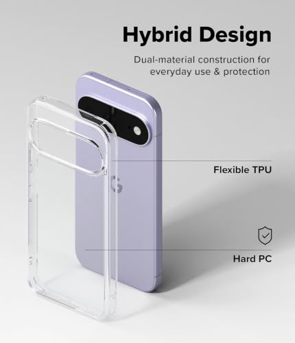 Image of Ringke Fusion for Google Pixel 11 Case Back Cover | Clear Transparent, Shockproof, Air Pocket, Hard Back, Flexible TPU Bumper, Precise Cutouts, Original Form